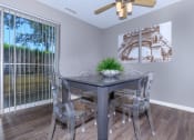 Thumbnail 23 of 43 - Dining Area/ Kitchen with ceiling fan  at 444 Park Apartments, Ohio, 44143