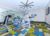 Thumbnail 24 of 31 - the gym at the enclave at woodbridge apartments in sugar land, tx
