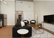 Thumbnail 2 of 28 - Cleveland State Apartment living room