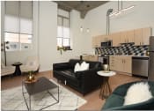 Thumbnail 4 of 28 - Living room/ Kitchen at Innovation Landing