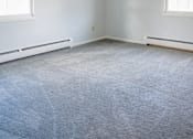 Thumbnail 17 of 20 - an empty room with two windows and a ceiling fan