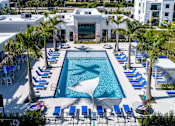 Thumbnail 1 of 46 - Aerial View of Resort-Style Swimming Pool at The Palmeri Residences, Florida