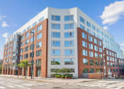 Thumbnail 10 of 23 - building exterior at the Residences at Manchester Place in Manchester, New Hampshire