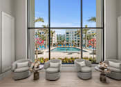 Thumbnail 30 of 46 - Clubhouse Lobby at The Palmeri Residences, Naples, 34104