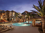 Thumbnail 13 of 17 - Lounge Swimming Pool With Cabana at Villas at San Dorado, Oro Valley, 85737