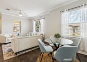Thumbnail 5 of 27 - A Glass Dining Table at Flats on Chapel Apartments, Texas