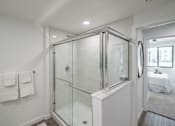 Thumbnail 10 of 46 - A White Bathroom at The Palmeri Residences, Naples, Florida