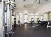 Thumbnail 15 of 31 - fully equipped fitness center at Grandeville on Saxon, Orange City