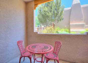 Thumbnail 7 of 34 - Private patio at Vizcaya, Santa Fe, 87505