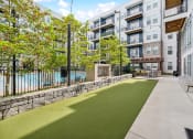 Thumbnail 9 of 22 - Turf in Courtyard at Glenwood at Grant Park Apartments in Atlanta, Georgia