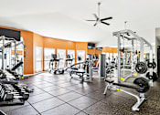 Thumbnail 15 of 27 - Fitness Center at Flats on Chapel Apartments, Texas, 76712