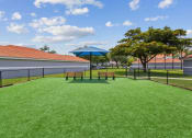 Thumbnail 18 of 30 - Dog park at Ashlar apartments in Fort Myers, Florida