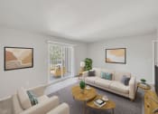 Thumbnail 2 of 12 - a living room with two couches and a coffee table at 2300 West Apartments, Reno, 89502