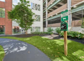 Thumbnail 21 of 23 - a walkway at the Residences at Manchester Place in Manchester, New Hampshire