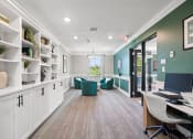 Thumbnail 23 of 33 - a sitting area in a clubroom at Edgebrook Residences, Merrimack New Hampshire