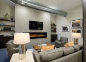 Thumbnail 8 of 19 - Clubhouse lounge at Lofts at Zebulon, Macon, Georgia