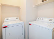 Thumbnail 17 of 21 - Washer and dryer in home at High Oaks, Austin, TX, 78759