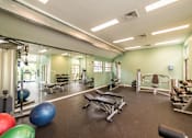 Thumbnail 20 of 21 - Fitness center at High Oaks, Austin, TX, 78759