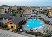 Thumbnail 8 of 37 - Aerial View of Pool at The Legend, Texas, 76712