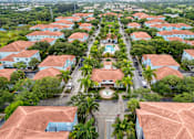 Thumbnail 34 of 41 - Aerial view of Floresta apartments in Jupiter, FL