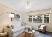 Thumbnail 7 of 38 - Living room at Floresta, Jupiter, FL, 33458