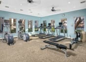 Thumbnail 7 of 41 - Fitness center at The Park at Monterey Oaks, Austin, TX