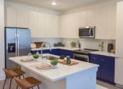 Thumbnail 7 of 28 - Charming kitchen design at The Maven, Suwanee, GA, 30024