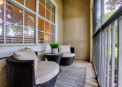 Thumbnail 18 of 22 - Homes feature private patios or balconies at Estates at Heathbrook, Ocala