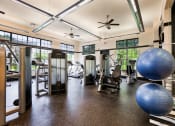 Thumbnail 3 of 22 - Fitness center at Estates at Heathbrook, Ocala, FL