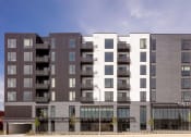 Thumbnail 10 of 40 - the apartment building exterior at Maven on Broadway, Rochester, MN, 55904