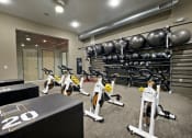 Thumbnail 6 of 19 - Fitness center  at Lofts at Zebulon, Macon, Georgia