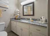Thumbnail 38 of 43 - Bathroom with granite countertop at Saddleworth Green, Florida, 34474