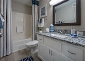 Thumbnail 41 of 43 - Bathroom with granite countertop  at Saddleworth Green, Ocala, FL