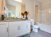 Thumbnail 13 of 14 - Spacious and Bright Bathroom at Thornberry Apartments  at Thornberry Apartments, Charlotte, NC 28262