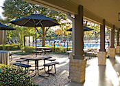 Thumbnail 48 of 49 - Outdoor patio at Monterey Ranch, Austin, TX
