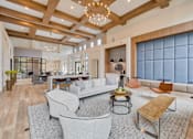 Thumbnail 1 of 49 - Clubhouse lounge at Monterey Ranch, Austin, Texas