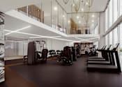Thumbnail 14 of 27 - A gym with treadmills, elliptical machines, and other exercise equipment. at Element, Florida, 33602