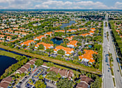 Thumbnail 28 of 28 - Aerial View of the apartments at Via Lugano in Boynton Beach, Florida
