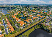 Thumbnail 27 of 28 - Aerial View of Via Lugano apartments in Boynton Beach, Florida