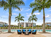 Thumbnail 9 of 33 - Shimmering pool and outdoor lounge  at Echo Lake, Florida, 34211