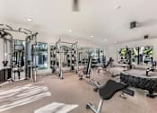 Thumbnail 20 of 31 - A gym with a variety of equipment at Sedona Springs, Austin, TX 78749