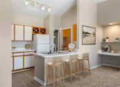 Thumbnail 10 of 27 - Fully Equipped Eat-In Kitchen at Flats on Chapel, Waco, TX 76712