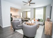 Thumbnail 16 of 40 - Living room at Emblem Alpharetta, Alpharetta, 30009