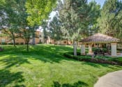Thumbnail 18 of 34 - Professionally maintained grounds  at Vizcaya, Santa Fe, NM, 87505