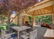 Thumbnail 28 of 34 - Outdoor dining area  at Vizcaya, Santa Fe, NM, 87505