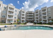 Thumbnail 22 of 35 - Community pool  at The Station at River Crossing, Macon, Georgia