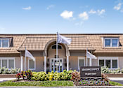 Thumbnail 16 of 25 - Leasing office entrance at The Brittany, Florida, 32903