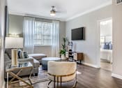 Thumbnail 7 of 41 - Living Room at Floresta apartments in Jupiter, FL