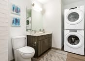 Thumbnail 10 of 22 - Apartments feature in-home washer and dryer at Altitude at Vizcaya, Santa Fe