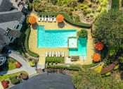 Thumbnail 14 of 25 - aerial view of a swimming pool at 670 Thornton, Lithia Springs, Georgia